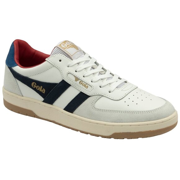 Gola Classics Men's Hawk Sneakers Color White, Navy, Marine Blue - Picture 3 of 5